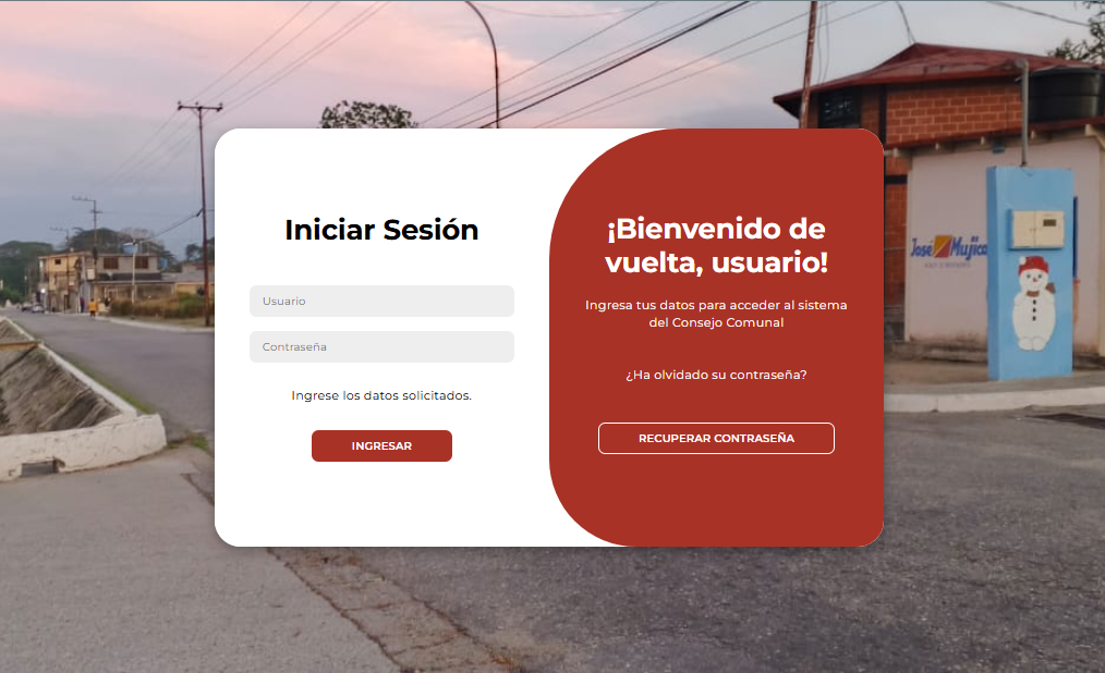 Sistema de Información y Análisis de Censos Comunitarios